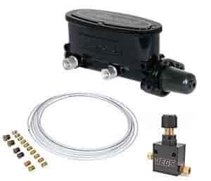 Aluminum Master Cylinder Kit Tandem Chamber
