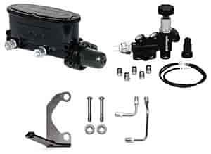 Aluminum Master Cylinder Kit with Proportioning Valve Includes: Aluminum Master Cylinder