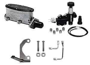 Aluminum Master Cylinder Kit with Proportioning Valve Includes: Aluminum Master Cylinder
