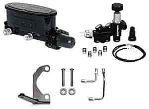 Aluminum Master Cylinder Kit with Proportioning Valve Includes: Aluminum Master Cylinder