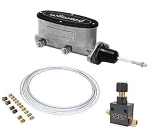 Aluminum Master Cylinder Kit Tandem Chamber