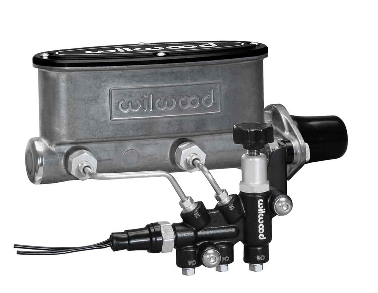 Aluminum Tandem Master Cylinder Kit Standard Finish