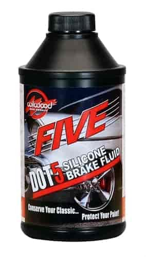 WILWOOD 5 SILICONE FLUID- 24-12 OZ BOTTLES