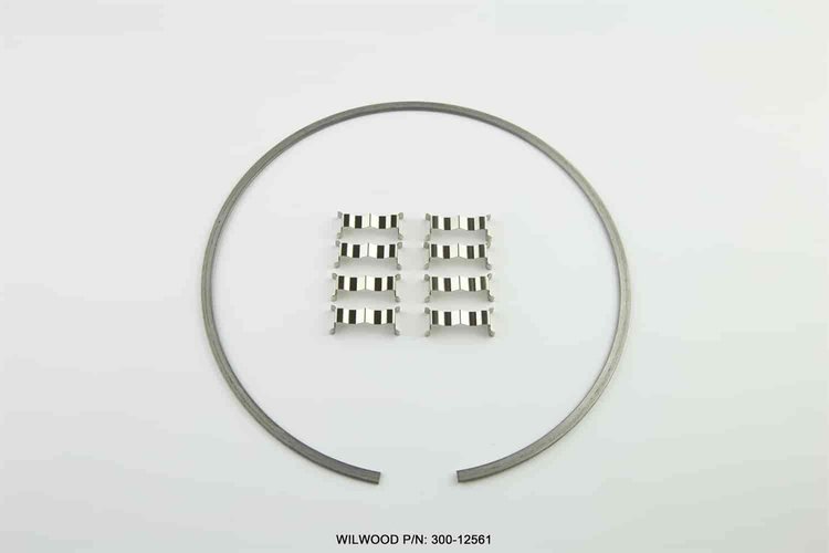 Kit Snap Ring 1 and Wear Plates 8 Dynamic Drag Rotor
