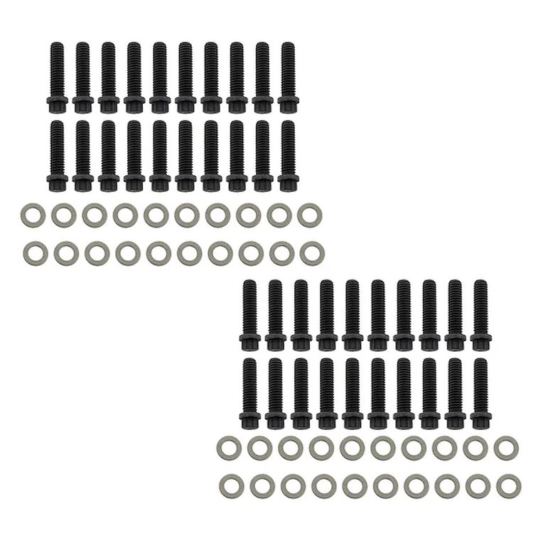 10SBLB0000SB Beadlock Ring Bolts, 8 mm x 28, Satin Black