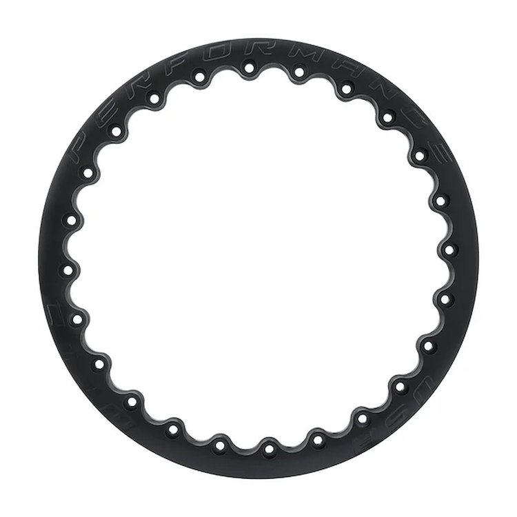 10SBLRA17SBB 17 in. Beadlock Ring, Satin Black