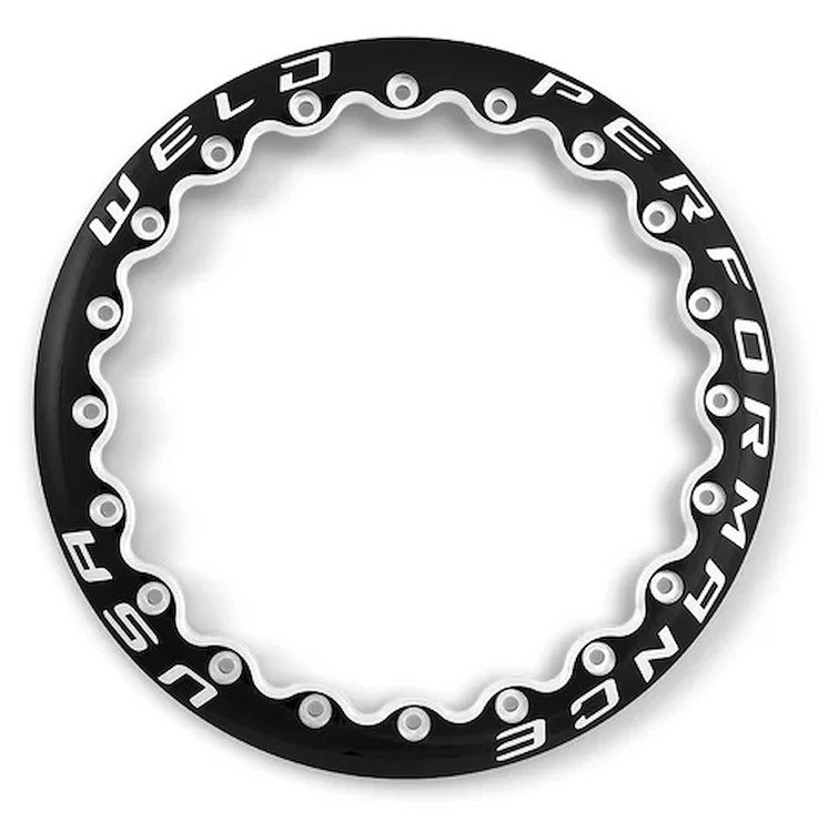 10SBLRA20GBM 20 in. Beadlock Ring, Gloss Black Milled