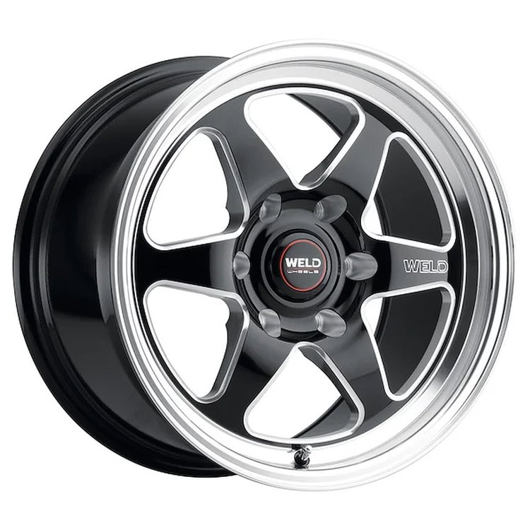 S10609584P28 Ventura 6 Series Wheel [Size: 20"x9.5"] Gloss Black Milled Finish