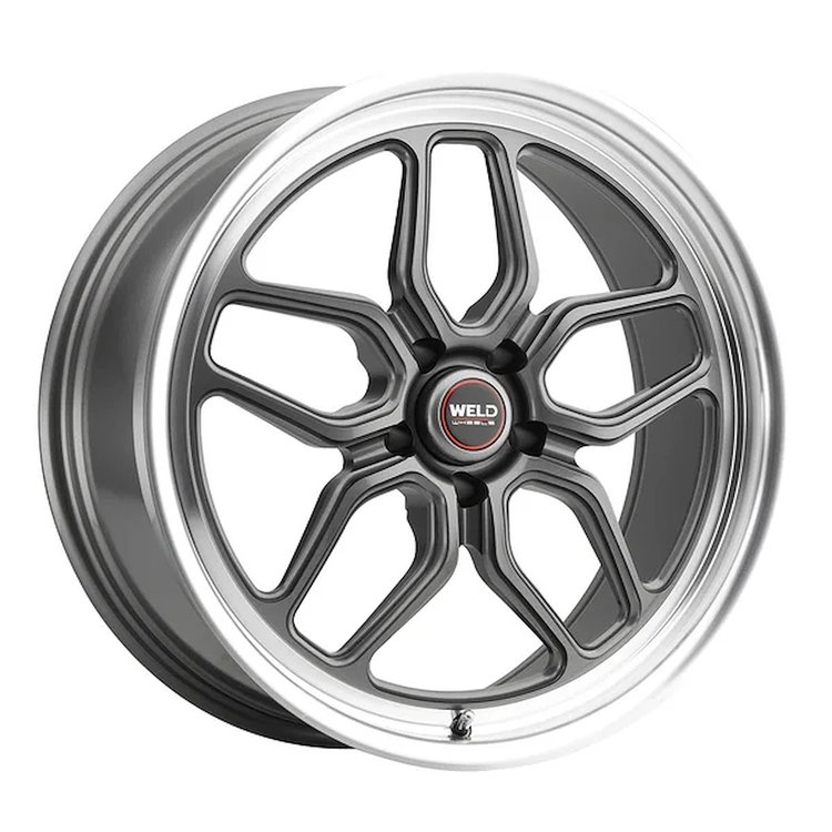 S10809065P29 Laguna Series Wheel [Size: 20"x9"] Gloss Gunmetal Milled Finish