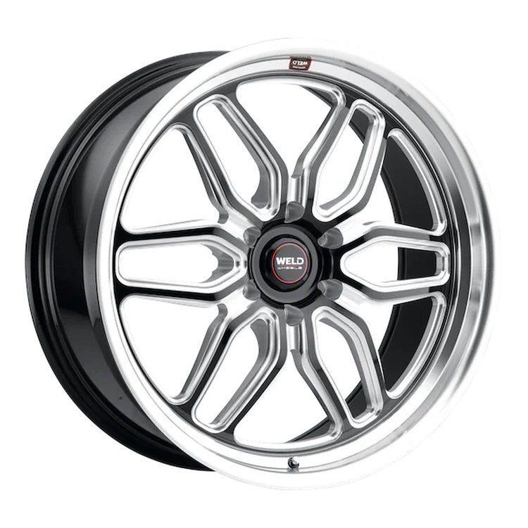 S10929589P25 Laguna 6 Series Wheel [Size: 22"x9.5"] Gloss Black Milled Finish