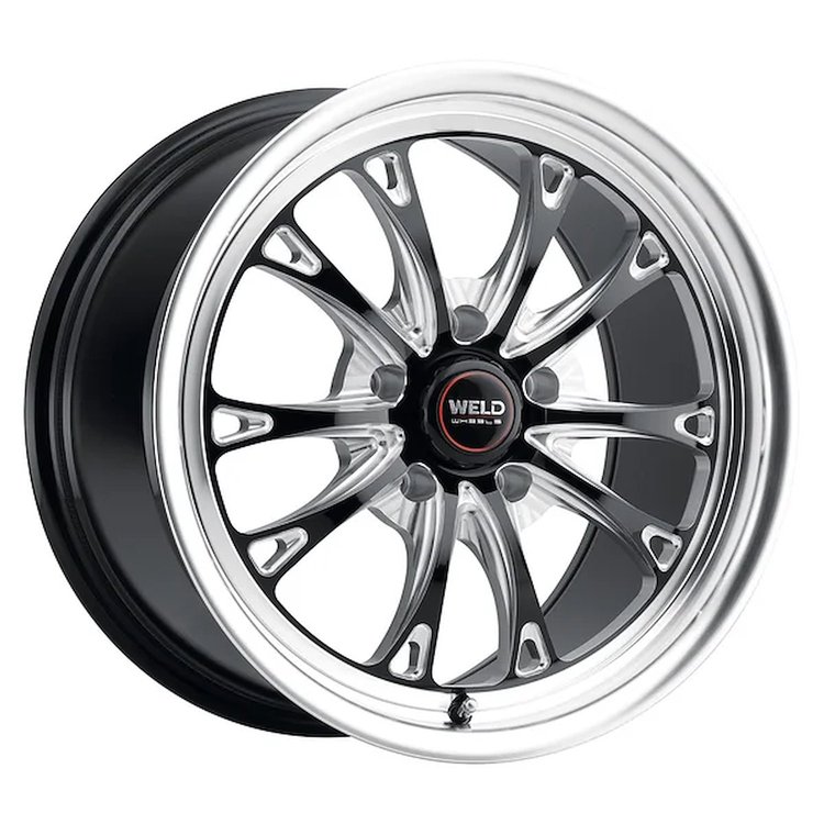 S11308063450 Belmont Series Wheel [Size: 20"x8"] Gloss Black Milled Finish