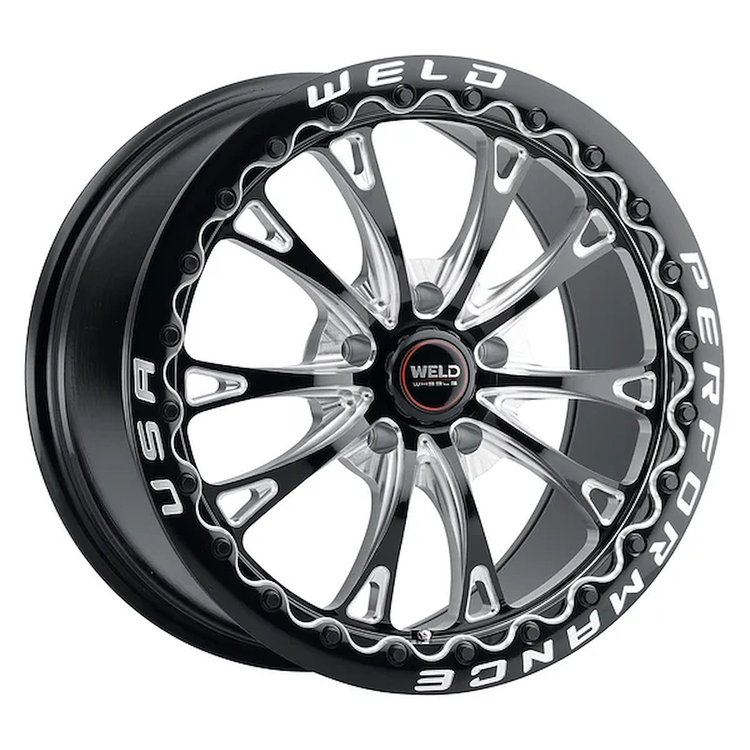 S90880563P65 Belmont Beadlock Series Wheel [Size: 18"x10.5"] Gloss Black Milled Finish