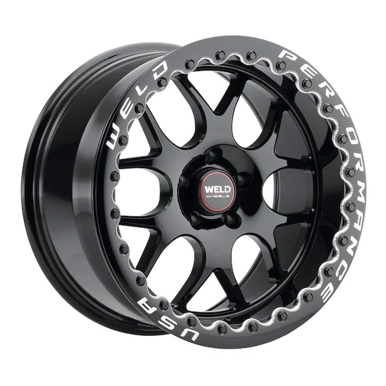 S91180067P28 Solana Beadlock Series Wheel [Size: 18"x10"] Gloss Black Finish
