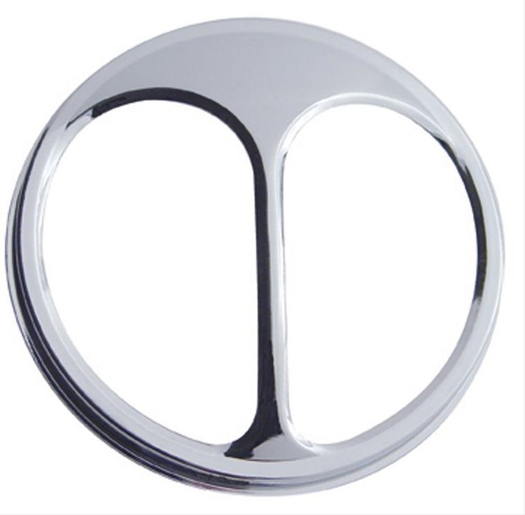 CHROME CAT S EYE 5 3/4 HE