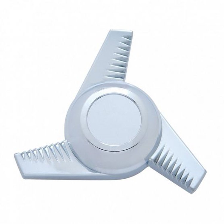 CHROME PLASTIC SPINNER -