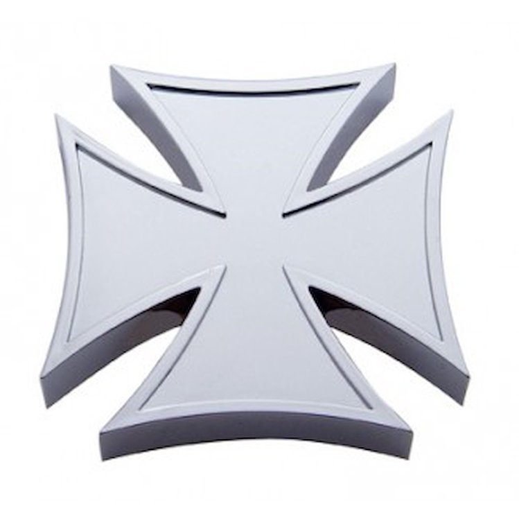 CHROME PLASTIC SPINNER -