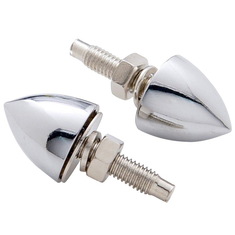 Bullet License Plate Nut Fastener Kit