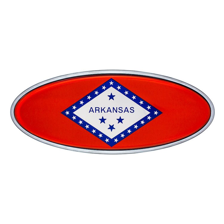 10973 Die Cast Arkansas Flag Emblem