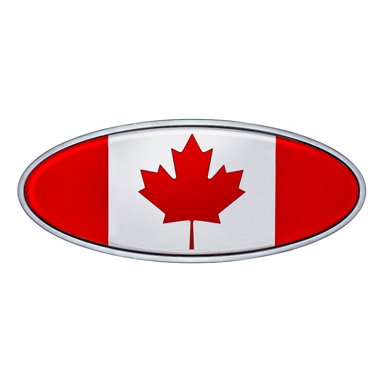 10977 Die Cast Canada Flag Emblem