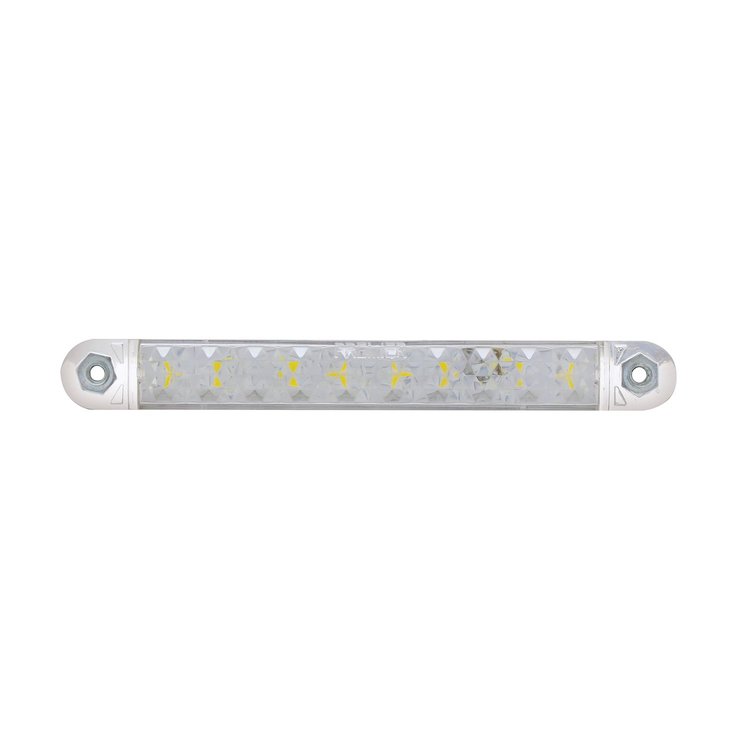 8 WHITE LED 5 LIGHT BAR
