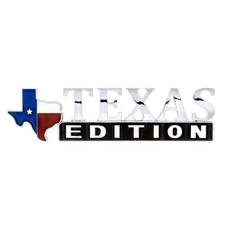 11016 in.Texas Edition in. Accent Emblem