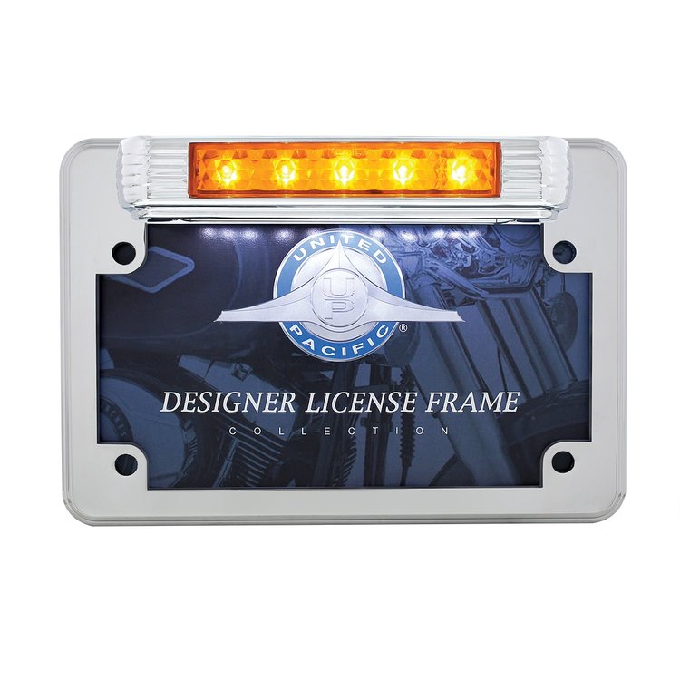 MOTORCYCLE CHROME LICENSE