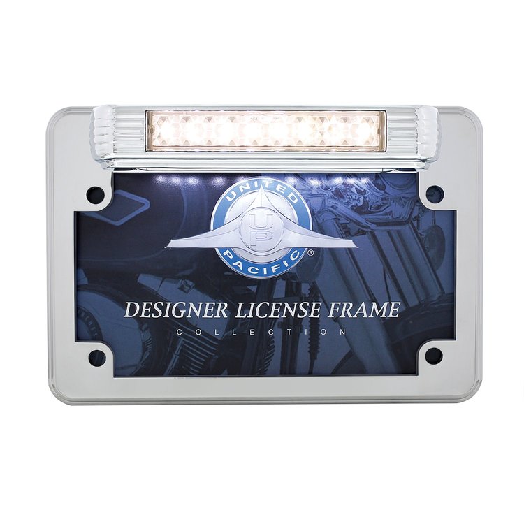 MOTORCYCLE CHROME LICENSE