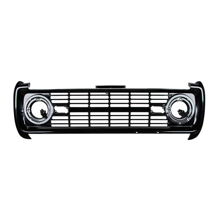 110513 Black Grille Without Lettering For 1966-68 Ford Bronco