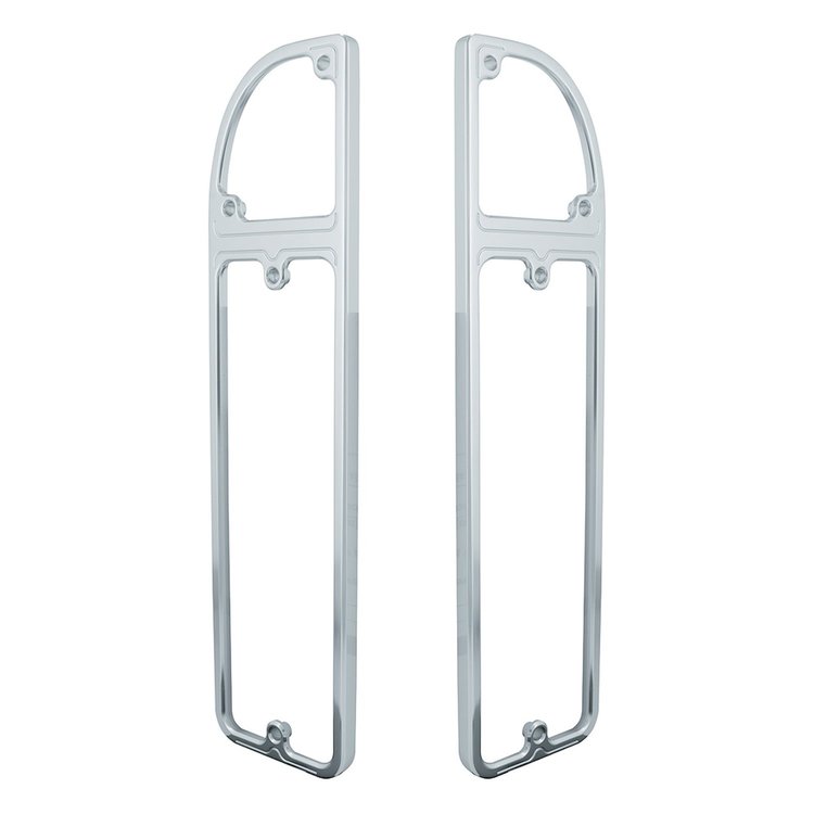 110597 Billet Aluminum Tail Light Bezels for 1967-1972 GM C/K Fleetside Trucks
