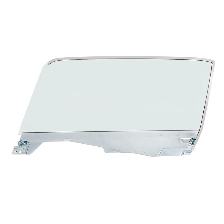L/H Complete Door Glass Assembly for 1965-1966 Ford Mustang Convertible - Tinted