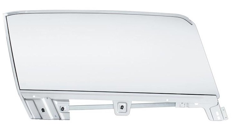 R/H Complete Door Glass Assembly for 1967-1968 Ford Mustang Convertible - Clear