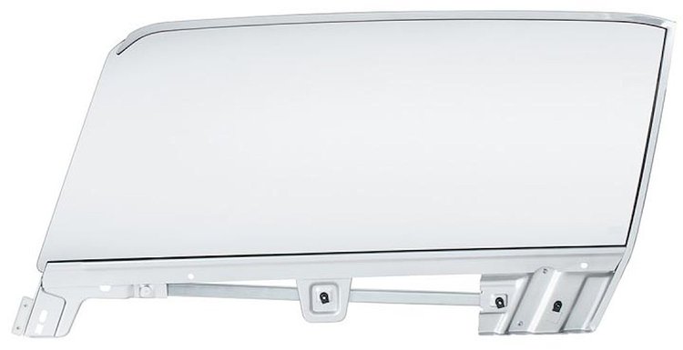 L/H Complete Door Glass Assembly for 1967-1968 Ford Mustang Convertible - Clear