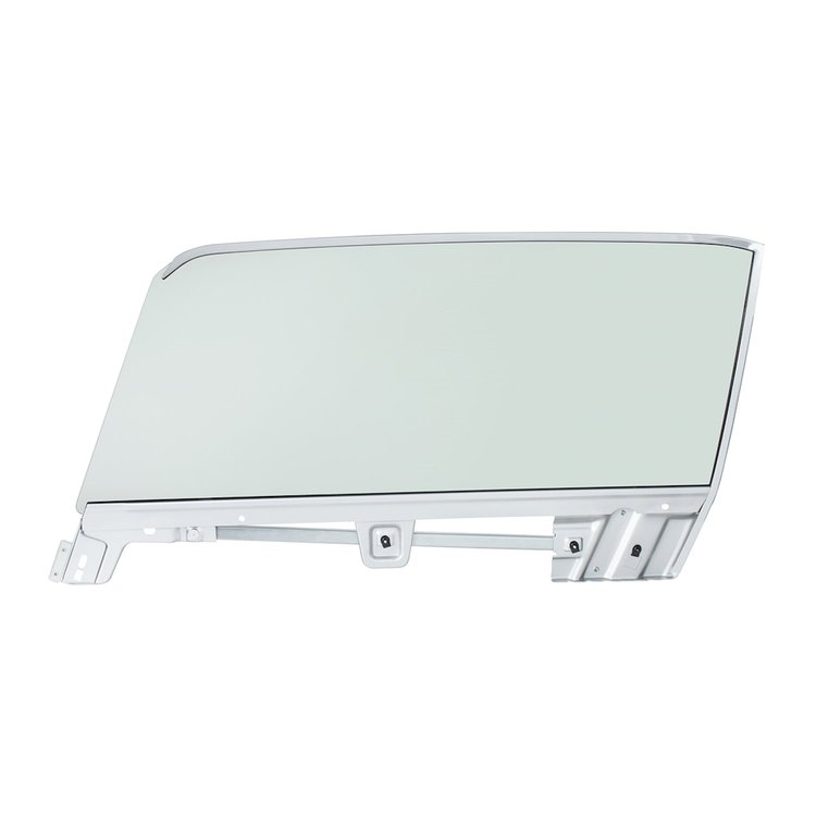 110627 Complete Tinted Door Glass Assembly For 1967-68 Mustang Convertible - L/H