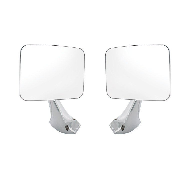 110748 Exterior Door Mirrors for 1970-1972 Chevy/GMC Trucks