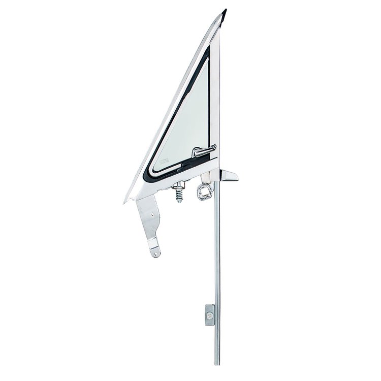 110788 Vent Window Assembly With Green Tinted Glass For 1968 Ford Mustang - R/H