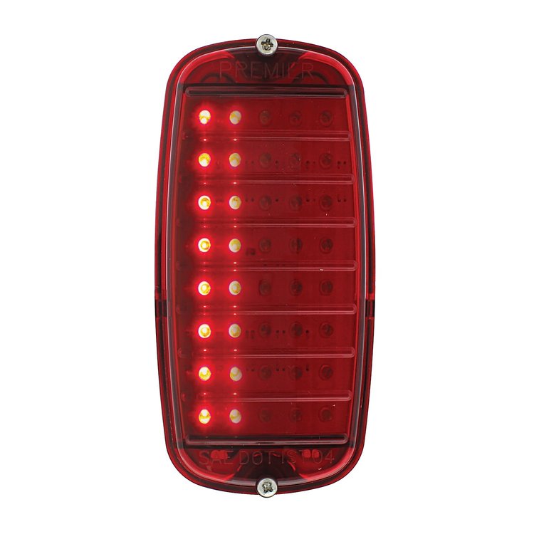 110795 40 LED Sequential Tail Light Assembly For 1960-66 Chevy & GMC Fleetside Truck