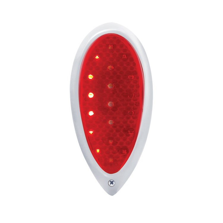 110796 19 Red LED Sequential Tail Light Assembly for 1938-39 Ford Passenger Car