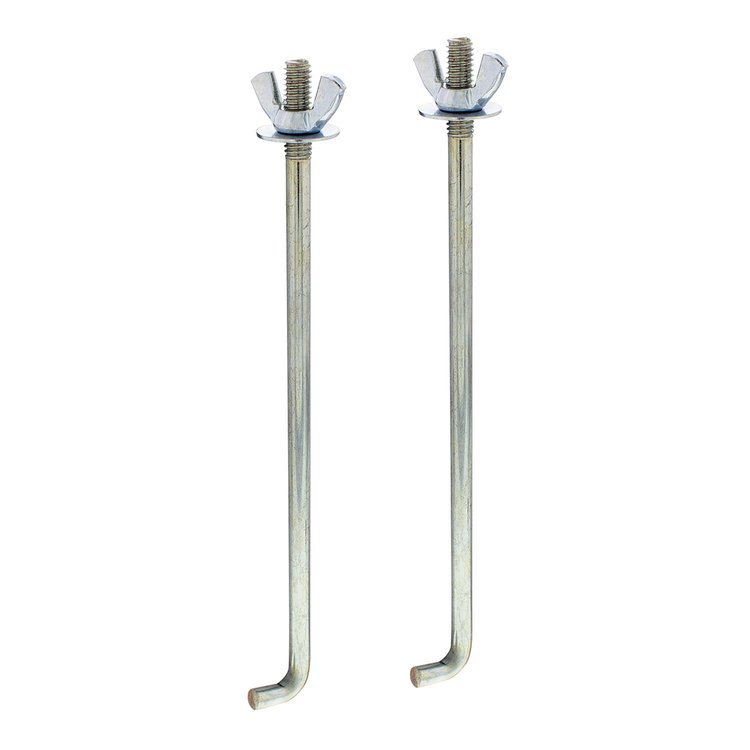 110807 Battery Hold Down J-Bolt Set For 1955-59 Chevy