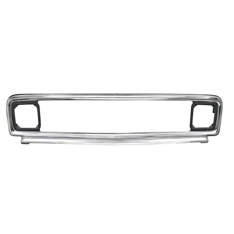 110868 Aluminum Grille Shell Without Insert For 1971-72 Chevy Truck