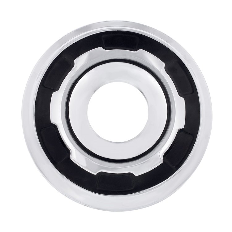 110902 Chrome Center Hubcap, For 1978-1984 Ford F-250/F-350 4X4-Front Wheel
