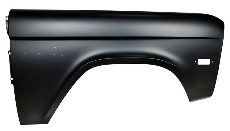 Front Fender 1970-1977 Ford Bronco Right/Passenger Side