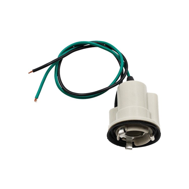 111156 2-Wire Backup Light Socket for 1973-1991 Chevy & GMC Trucks