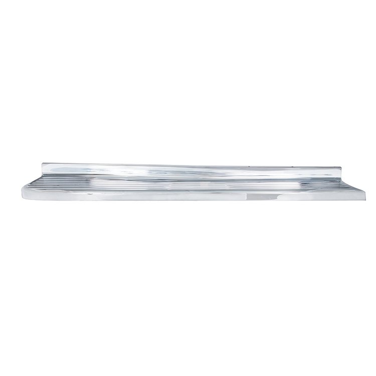 170473 Chrome Plated Steel Running Board for 1947-54 Chevy & GMC Shortbed Truck - L/H