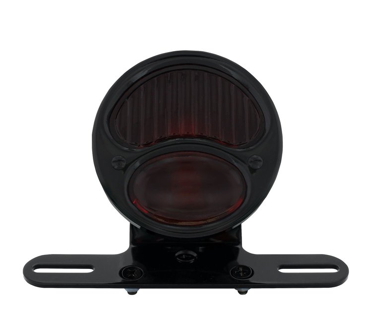 ALL-BLACK DUOLAMP MOTORCY