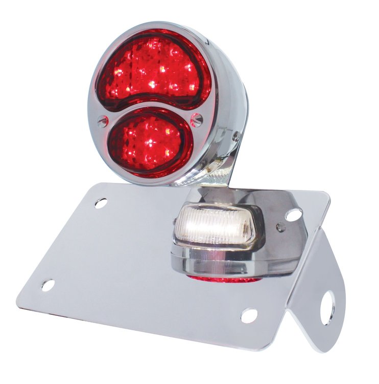 19 RED LED BOBBER STYLE 1