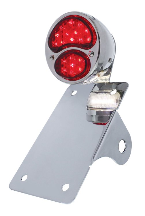 19 RED LED BOBBER STYLE 1