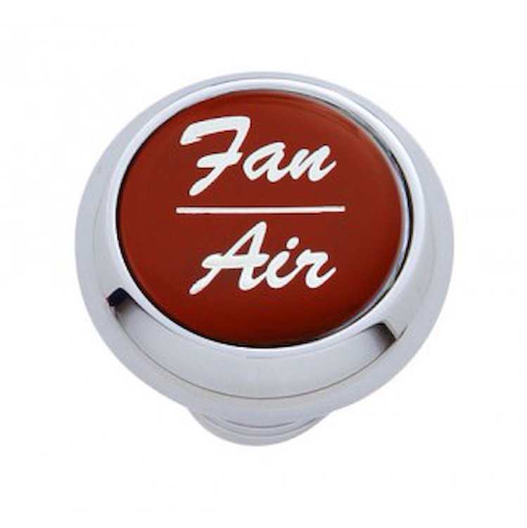 CHROME DELUXE DASH KNOB W