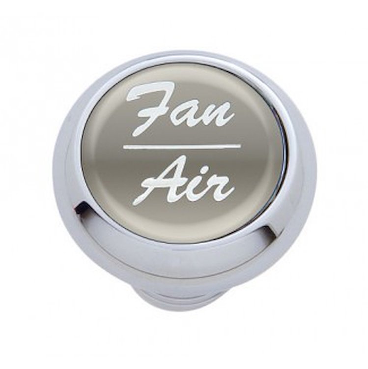 CHROME DELUXE DASH KNOB W