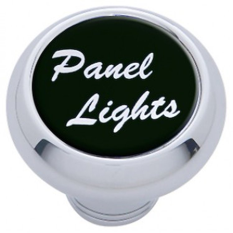 CHROME DELUXE DASH KNOB W
