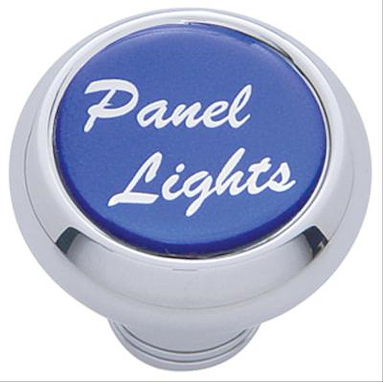 CHROME DELUXE DASH KNOB W